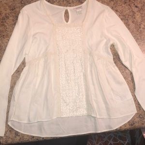 Long sleeve blouse